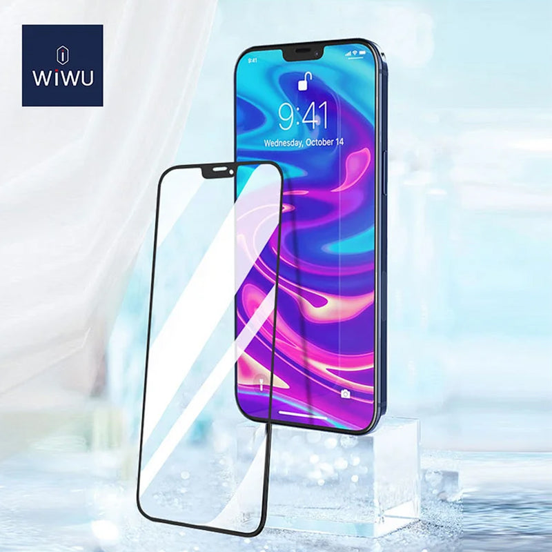 WIWU IVISTA TEMPERED GLASS SCREEN PROTECTOR FOR IPHONE  - TRANSPARENT