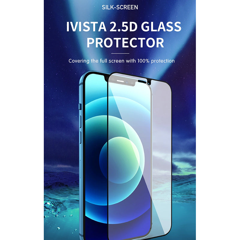WIWU IVISTA TEMPERED GLASS SCREEN PROTECTOR FOR IPHONE  - TRANSPARENT